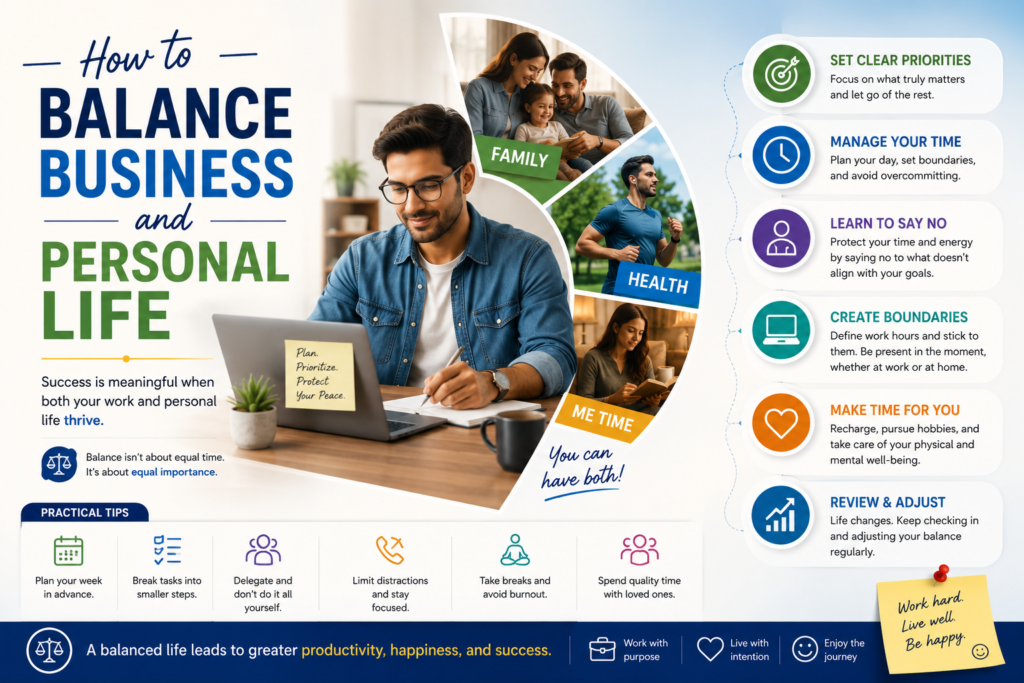 How to Balance Business and Personal Life